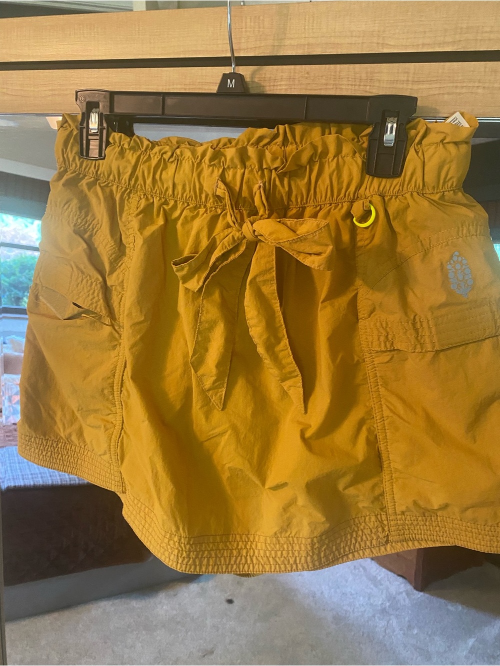FP Movement Women's Mustard Drawstring Utility Skort